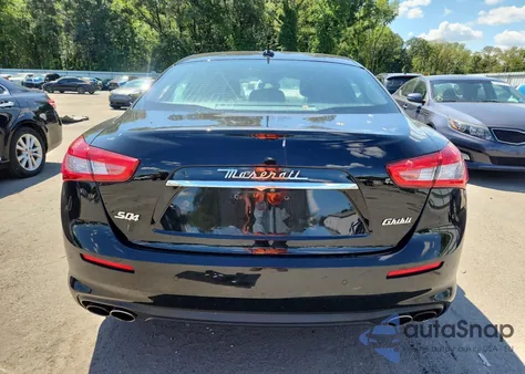 2019 Maserati Ghibli S из США, поврежденный, VIN ZAM57YTA1K1337533